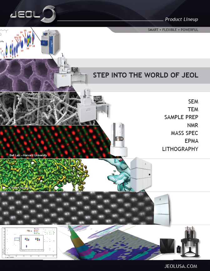 Step into the World of JEOL -brochure